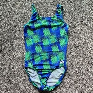 GK Leotard Blue/Green
